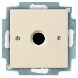 ABB Basic 55 Розетка телевизионная TV Слоновая кость 2CKA001724A4280 (1724-0-4280)