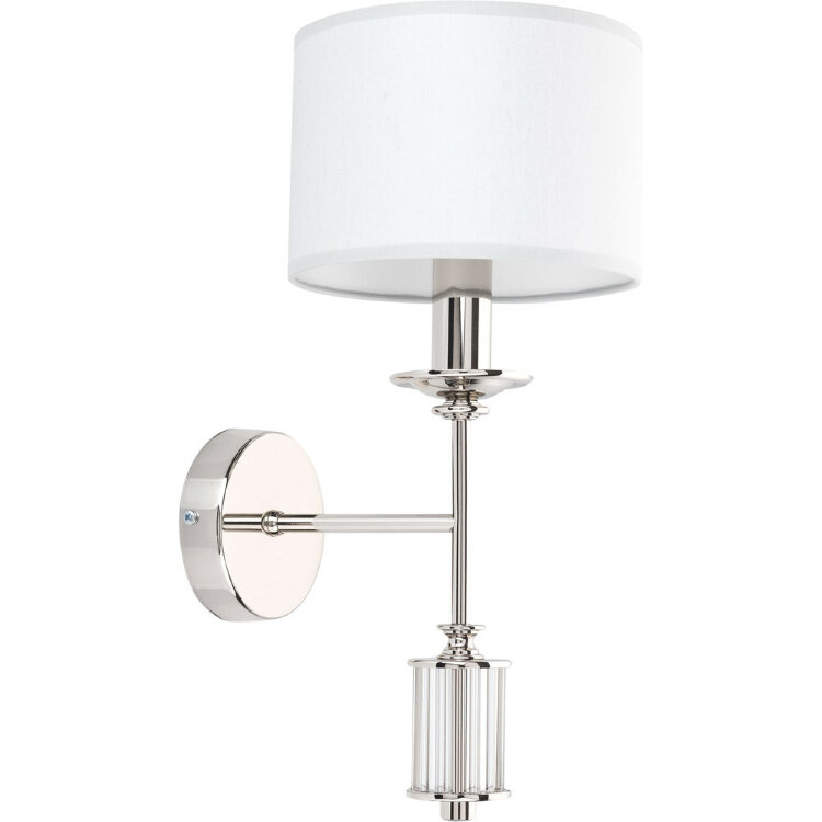 Бра KUTEK ART-K-1(N) MOOD Светильник "ARTU" бра, никель, абажур