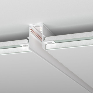 Slim Magnetic Шинопровод встраиваемый под ГКЛ 9,5мм белый (3м) 85210/00