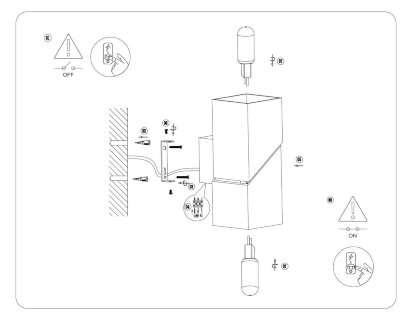 Настенный светильник Ambrella Light Wall FW2474