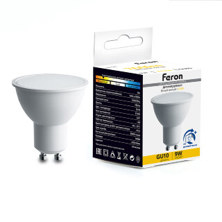 Лампа светодиодная Feron LB-561 MR16 GU10 9W 230V 2700K диммируемая