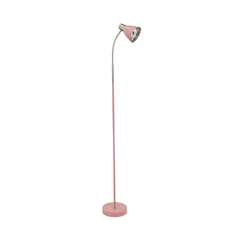 Торшер МТ2018  (розовый коралл, сменная лампа, Е27, 60Вт)