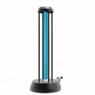Светильник ультрафиолетовый настольный  Uniel UGL-T01A-36W/UVCO Black ( с озон. бактериц.)