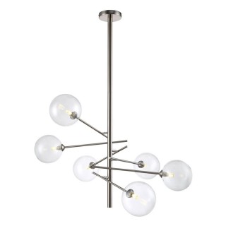 Люстра CRYSTAL LUX MARCOS SP6 NICKEL