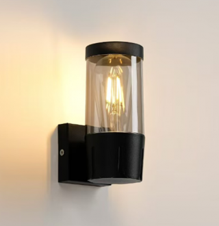 Уличный светильник AURA  XS-0290 BK E27