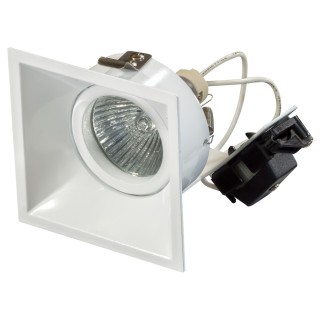 Светильник встраиваемый Lightstar 214506 DOMINO QUADRO MR16 БЕЛЫЙ