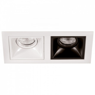 Светильник встраиваемый Lightstar 214506 DOMINO QUADRO MR16 БЕЛЫЙ