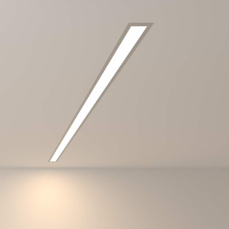 Линейный светодиодный встраиваемый светильник Elektrostandard 128см 25W 4200K матовое серебро (101-300-128)