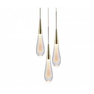 KINK Light 07861-3AS,33 Подвесной светильник Kink Light Гутта