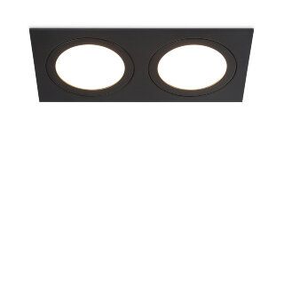 Светильник встраиваемый AmbrellaTN51827/2 BK черный GX53/2 max 15W 215*110*39