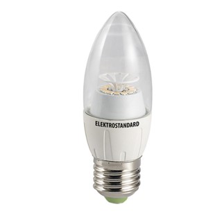 Лампа светод. EL 12SMD 6W 3300K E27 CR свеча