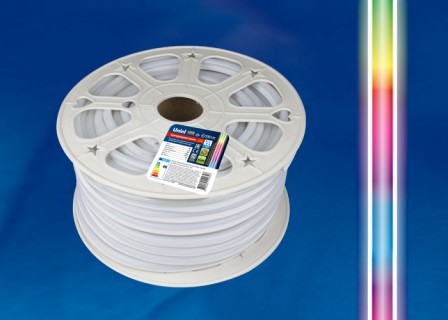 Гибкий NEON UNIEL ULS-N22-5050-80LED/m-8mm-IP67-220V-10W/m-50M-RGB