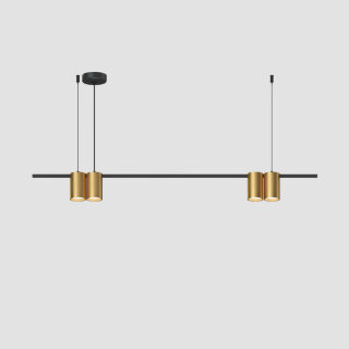 Люстра Denkirs Orbit DK4061-BK+SG