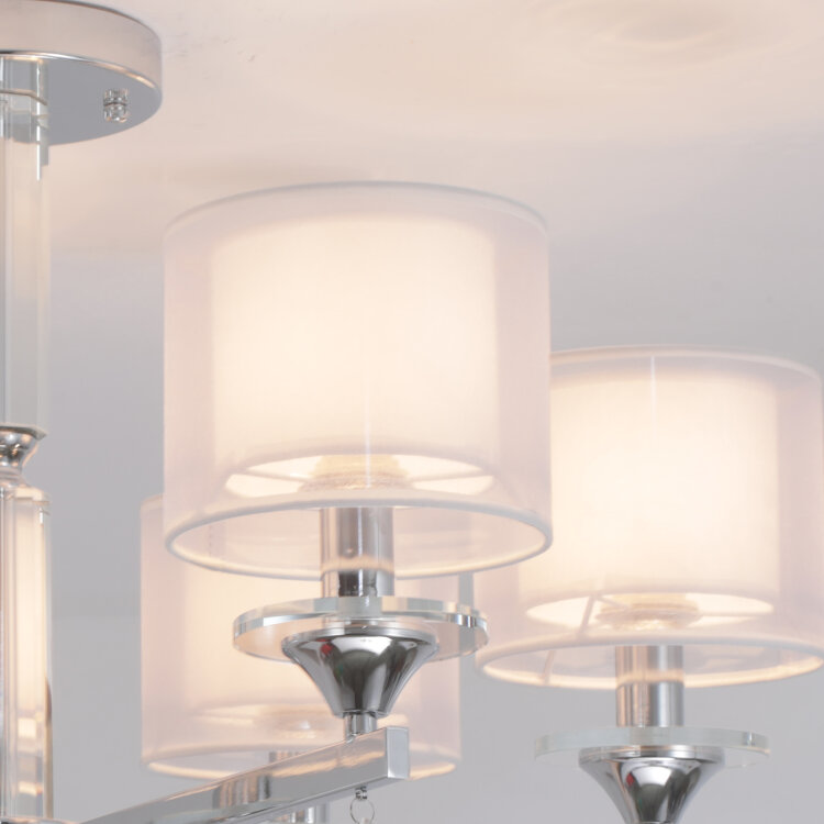 Люстра SNEHA (ILLUMICO) IL1354-6CPA-29 CR Romei