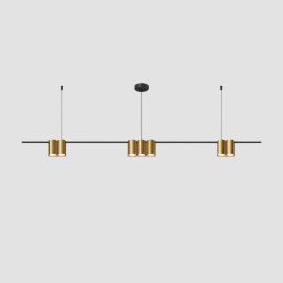 Люстра Denkirs Orbit DK4063-BK+SG