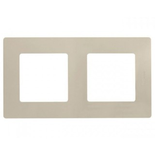 Legrand Etika Слон. кость Рамка 2-местная 672512