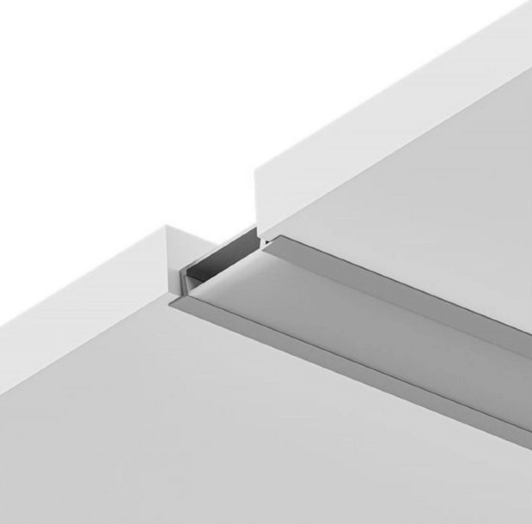 Профиль Artelamp 2м встраиваемый для с/ленты  A220605R (рассеив., 2 загл, 4 крепежа, 4 винта)