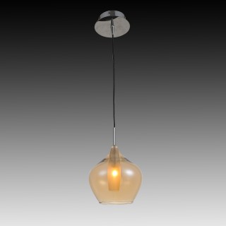 Подвес SL 803043 1*40W G9 хром/янтарь