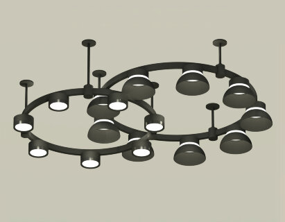 Комплект подвесного светильника Ambrella Techno Ring (A9222, A9227, C9238, C9242, N8113, N8141) XR92221101