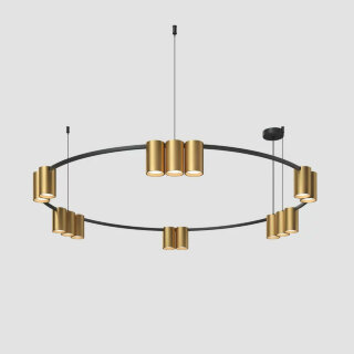 Люстра Denkirs Orbit DK4067-BK+SG
