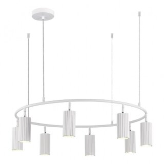 Светильник подвесной ST-Luce Белый/Белый GU10 8*5W 4000K KENDO SL1213.503.08