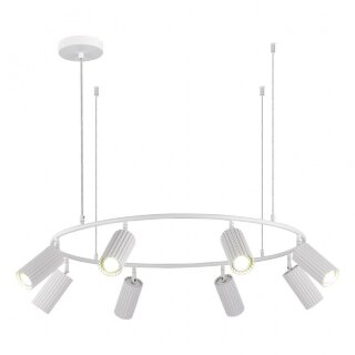 Светильник подвесной ST-Luce Белый/Белый GU10 8*5W 4000K KENDO SL1213.503.08