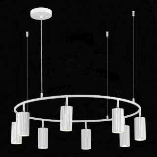 Светильник подвесной ST-Luce Белый/Белый GU10 8*5W 4000K KENDO SL1213.503.08