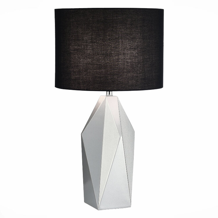 Прикроватная лампа ST-Luce Серебристый/Черный E27 1*40W SL1004.904.01