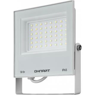 Светодиод. прожектор Онлайт 90 136 OFL-50-4K-WH-IP65-LED