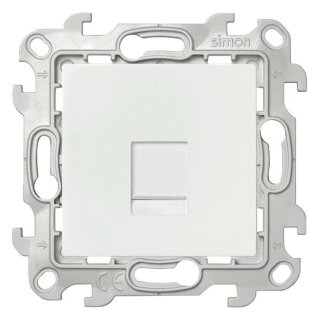 Simon 24 Белая Розетка RJ45 кат. 5е UTP