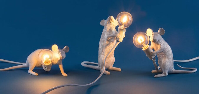 Настольная лампа ImperiumLoft Seletti Mouse 178307-22