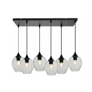 Подвес AURA 8853-6 BK+CL