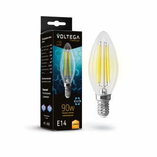 Лампа светод. Voltega Crystal Graphene  Candle  9W 2700K E14 340°