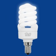 Лампа энергсберегающая Volpe CFL-S T2 15W E14 6400K