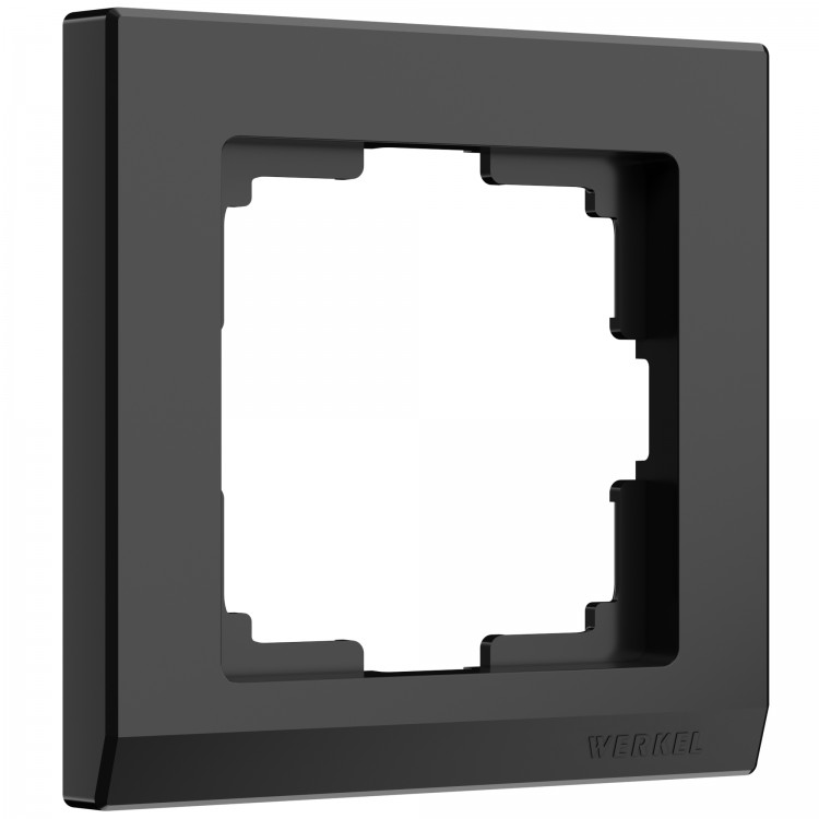 Werkel Stark Рамка 1 пост Черный W0011808 (WL04-Frame-01-black)