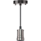 Светильник с проводом 1,5м Е27 черный хром 61 520 NIL-SF01