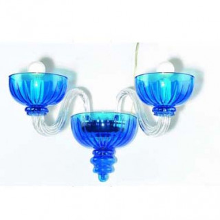 Бра  XH-MB5096-2  clear+light blue