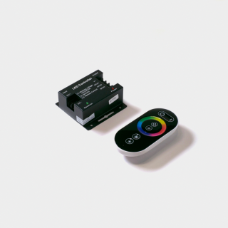 Контроллер радио touch DELUCE 24А, 12/24 Вольт, RF-RGB-S-24A