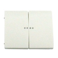 Legrand Galea Life Клавиша для выкл./перекл. 2-кл. с индикацией белый 771079