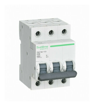 Автомат.выкл. Systeme C32А 3Р 4.5кА 230В C9F34332