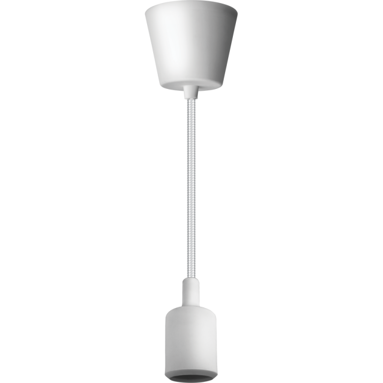Светильник с проводом 1м Е27 белый 61 522 NIL-SF02