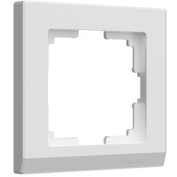 Рамка Werkel 1 пост W0011801 (WL04-Frame-01-white) белая