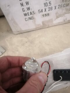 Встраиваемый светильник (AURA) LED-6 IP44 220V 1W с б/п