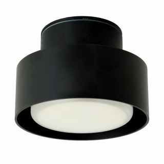 Светильник накладной Feron HL367 Barrel AURA 12W, 230V, GX53, чёрный IP44