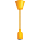 Светильник с проводом 1м Е27 желтый 61 527 NIL-SF02