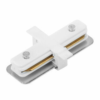 Коннектор прямой Arte Lamp TRACK ACCESSORIES A130133 для встраиваемого шинопровода WH