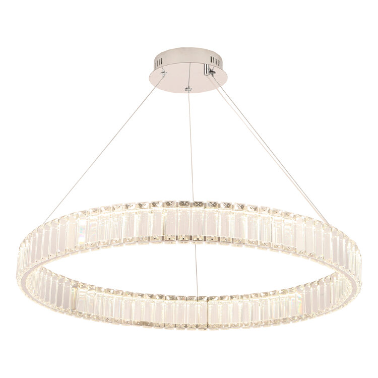 Люстра Crystal Lux MUSIKA SP70W LED CHROME 3390/202