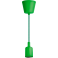 Светильник с проводом 1м Е27 зеленый 61 526 NIL-SF02