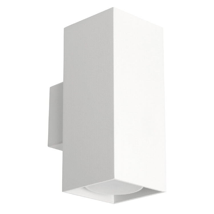 Светильник настенный Feron ML1740 QUAD MR16 35W, 230V, 2*GU10, белый IP20 48428