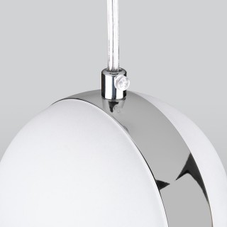Светильник подвесной DLN050 GX53 2*10W белый хром